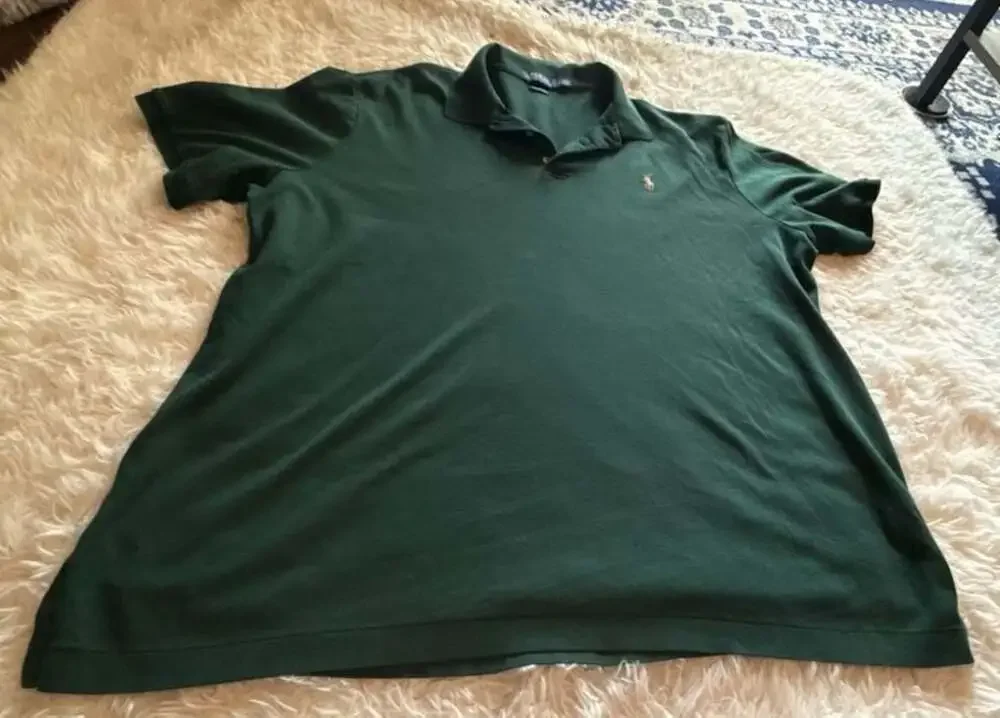 Polo Ralph Lauren Classic Fit Short-Sleeve Polo Shirt in Green XL